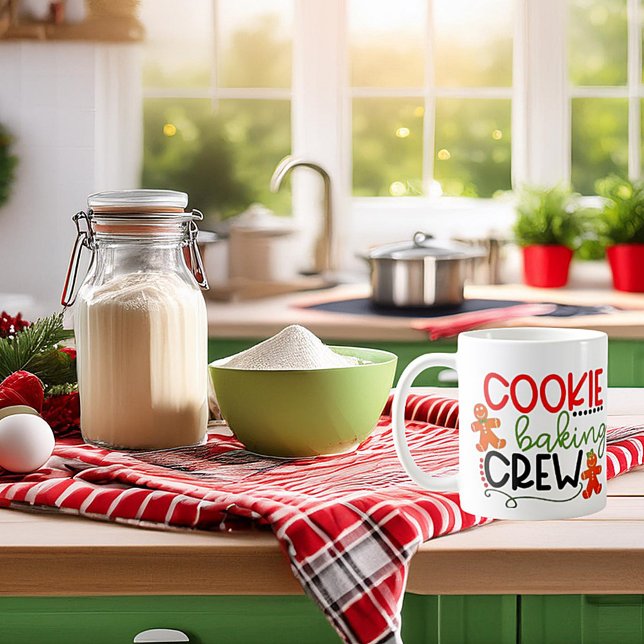 Mug Équipe de fabrication de biscuits (Créateur téléchargé)
