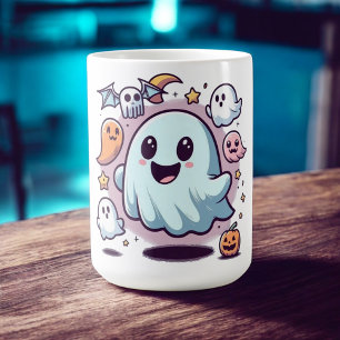 Mug Équipe de fantômes d'Halloween adorable et amis ef
