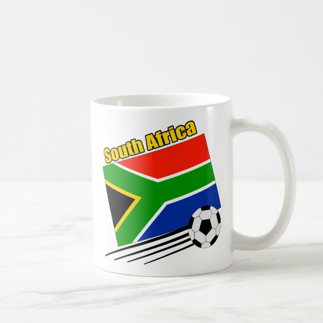 Mug Équipe de football de l'Afrique du Sud (Droite)
