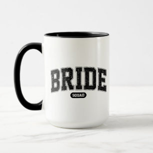 Mug Équipe de la mariée - Typographie Varsity - Enterr