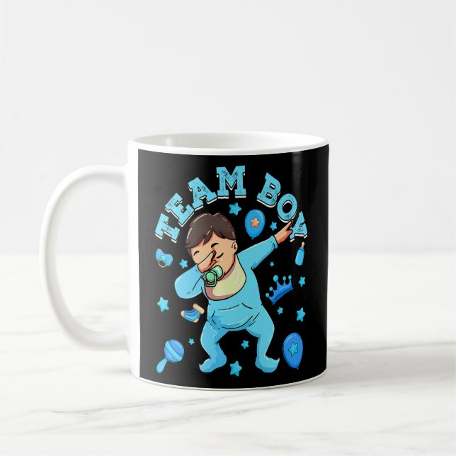 Mug Équipe de la partie de révélation de genre Garçon  (Gauche)