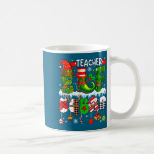 Mug Équipe de lutin enseignant Chapeau de lutin coloré