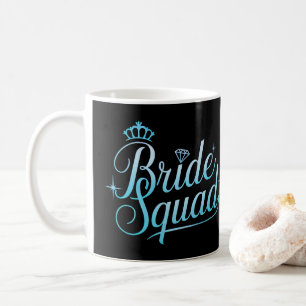 Mug Équipe de mariée Demoiselle d'honneur Enterrement 