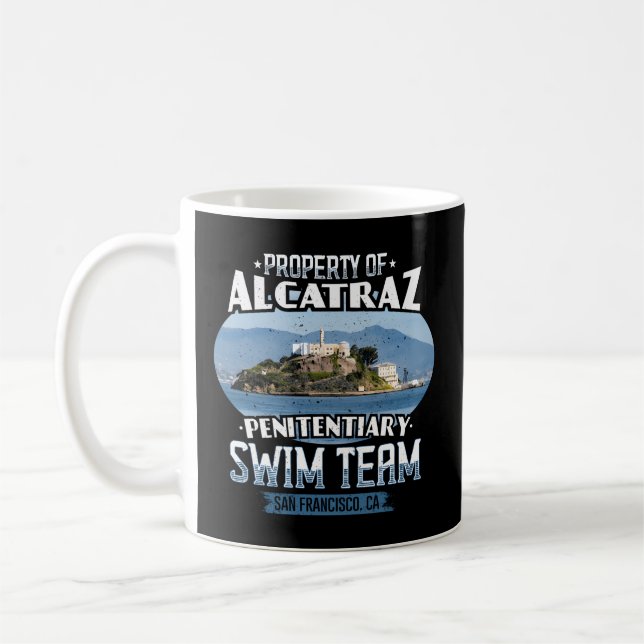 Mug Équipe de natation Alcatraz (Gauche)