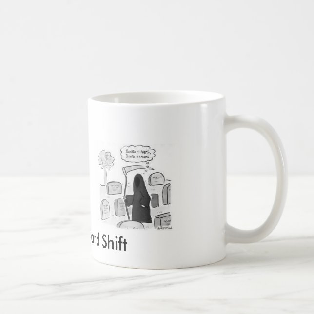 Mug Équipe de nuit, équipe de nuit,… - customisé (Droite)