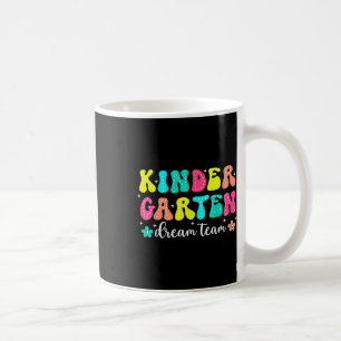 Mug Équipe de rêve maternelle Groovy retour à l'école