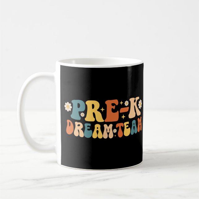 Mug Équipe de rêve pré-k (Gauche)