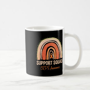 Mug Équipe de soutien Ruban orange arc-en-ciel de sens
