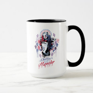 Mug Équipe de suicide   Harley Quinn Graffiti encré