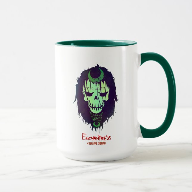 Mug Équipe de suicide | Icône de tête de l'enchanteuse (Droite)