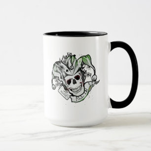 Mug Équipe de suicide Joker Crull "All In" Tattoo Ar