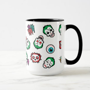Mug Équipe de suicide Joker Emoji Motif