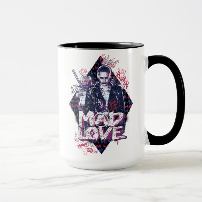 Mug Équipe de suicide | Mad Love (Droite)