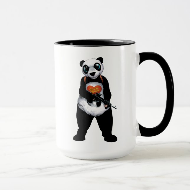 Mug Équipe de suicide | Panda (Droite)