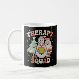 Mug Équipe de thérapie de Noël Équipe de SLP OT PT Pèr