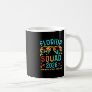 Mug Équipe de vacances en Floride 2026 Vintag assorti