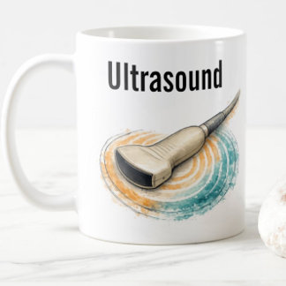 Mug Équipe d'échographie Sonde d'échographie Cadeau d'