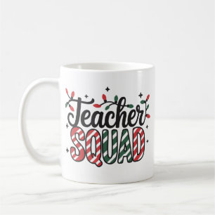 Mug Équipe d'enseignants de Noël Drôle de fête de Noël
