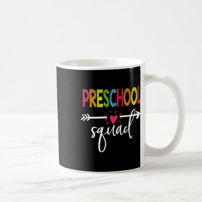 Mug Équipe D'Enseignants Du Squad Retourner À L'École (Droite)