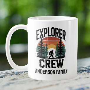Mug Équipe d'exploration BigFoot Sasquatch Squatchy Vi