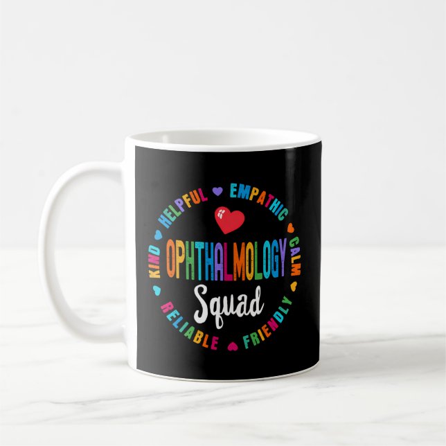 Mug Équipe d'infirmières de l'équipe d'ophtalmologie I (Gauche)