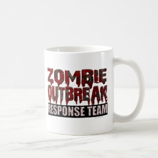 Mug Équipe d'intervention en cas d'éclosion de zombie