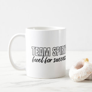 Mug Équipe Esprit Citation Inspirante Entreprise Perso
