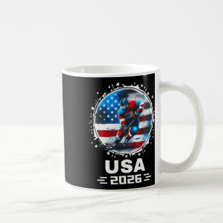 Mug Équipe États-Unis 2026 États-Unis Drapeau Américai