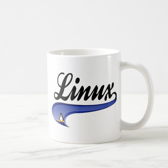 Mug Équipe Linux (Droite)