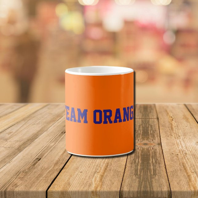 Mug Équipe Orange (Créateur téléchargé)
