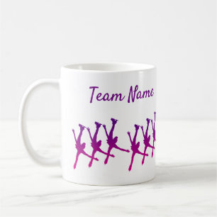 Mug Équipe synchronisée de tapis de patinage arabesque