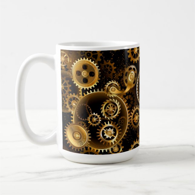 Mug Équipements en laiton sans vapeur (Gauche)