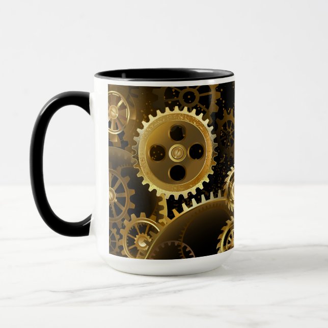 Mug Équipements en laiton sans vapeur (Gauche)