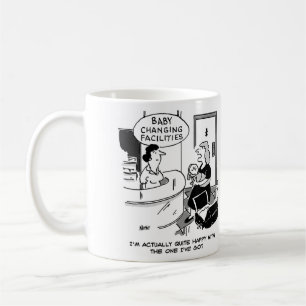 Mug Équipements pour changer les bébés. Nouvelle mère