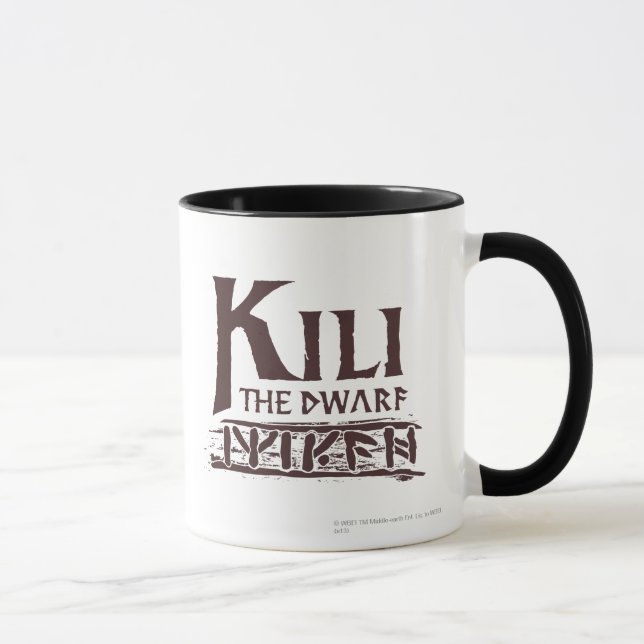 Mug Erebor - Nom de Kili (Droite)