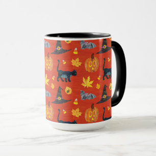Mug Eric Carle   Caterpillar Motif Halloween