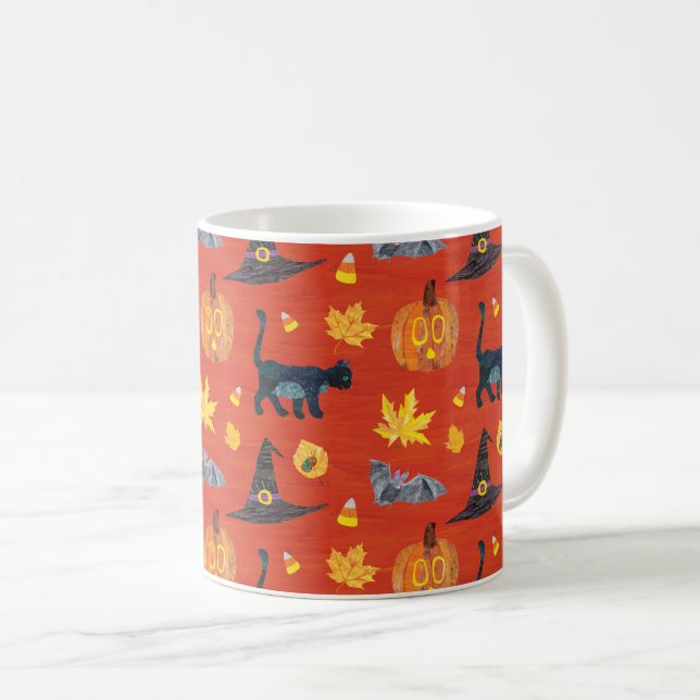 Mug Eric Carle | Caterpillar Motif Halloween (Devant droit)