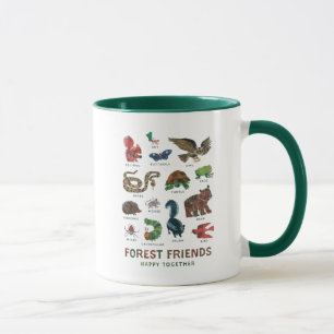 Mug Eric Carle   Les amis de la forêt heureux ensemble