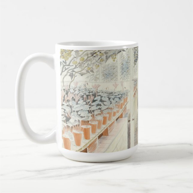 Mug Eric Ravilious Les Tomates De Cyclamen De Serre (Gauche)