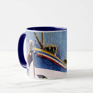 Mug Eric Ravilious - Lifeboat,