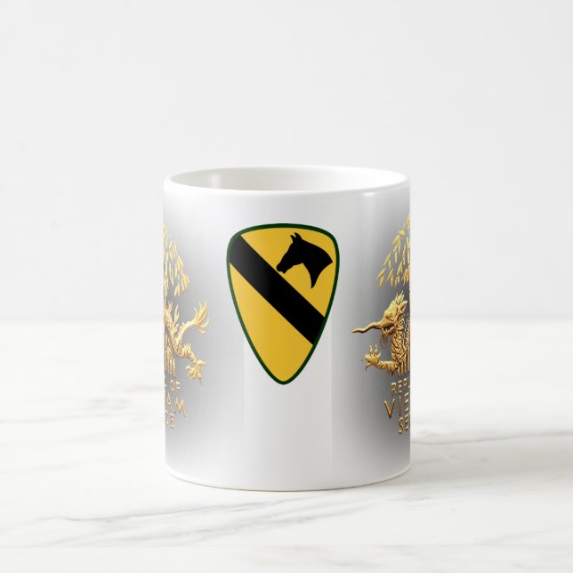 Mug ęrs cavalerie et dragon de service du Vietnam (Centre)