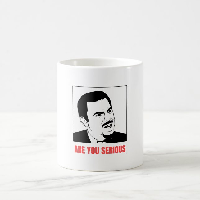 Mug Es-tu un mème sérieux ? (Centre)