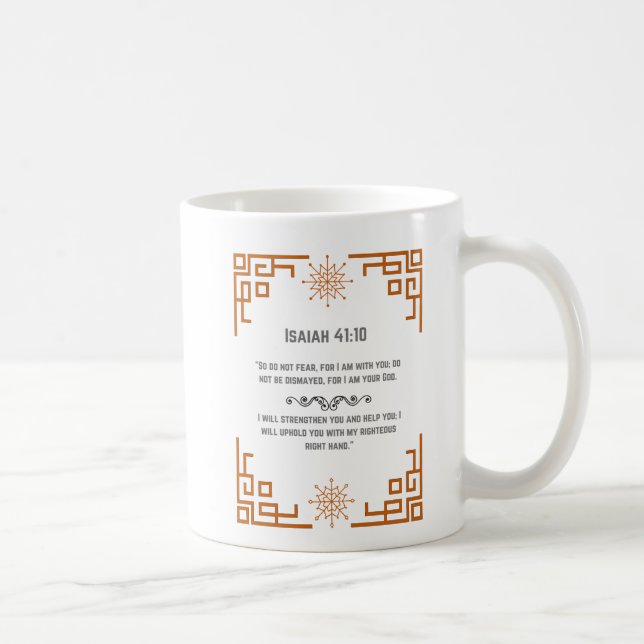 Mug Ésaïe 41:10 (Droite)