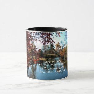 Mug Ésaïe 55:6 Cherchez le Seigneur pendant qu'Il se t