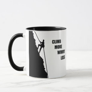 Mug Escalade rocheuse motivationnelle