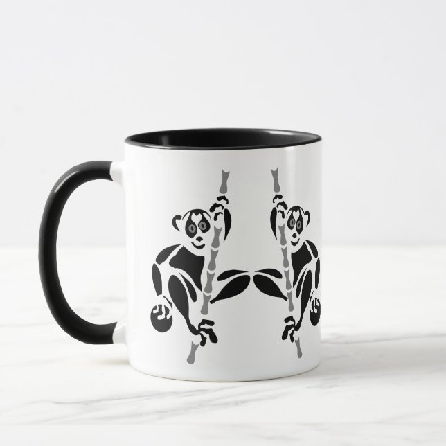 Mug Escalade Stencil Slow Loris (Gauche)