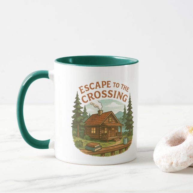 Mug ESCAPE AU Cabine confortable Maggie Sullivan CROIS (Avec donut)