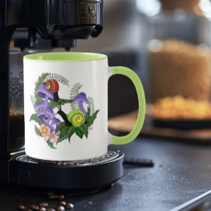 Mug Escargots cubains champignons violets