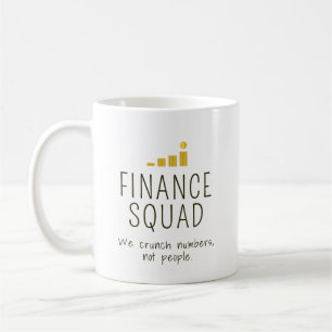 Mug Escouade de la finance – Nous croquons des chiffre