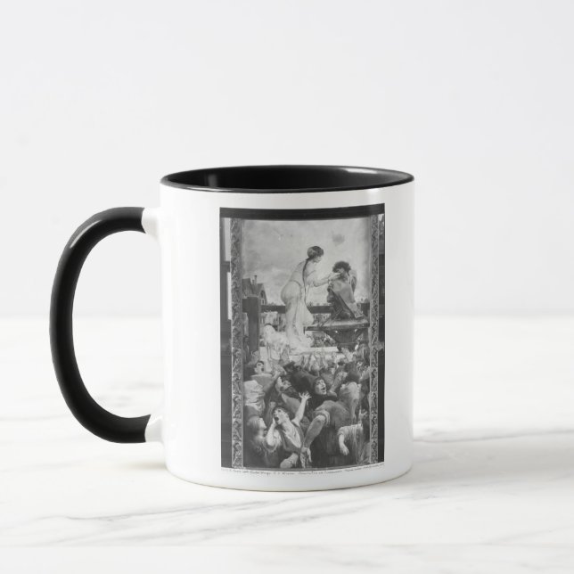 Mug Esmeralda et Quasimodo, 1905 (Gauche)
